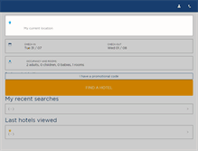 Tablet Screenshot of m.nh-hotels.com